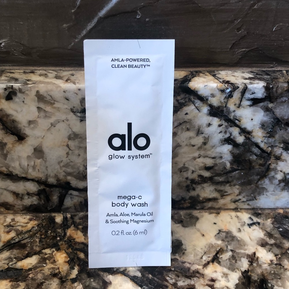 ALO Glow System mega-c Body Wash Sample Size 6ml
